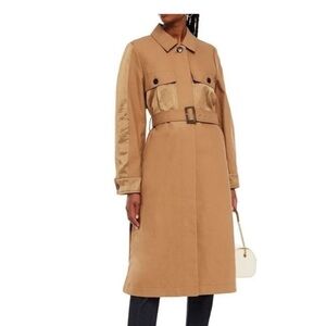Kate Spade New York Icon Trench Coat Camel Brown Size 6